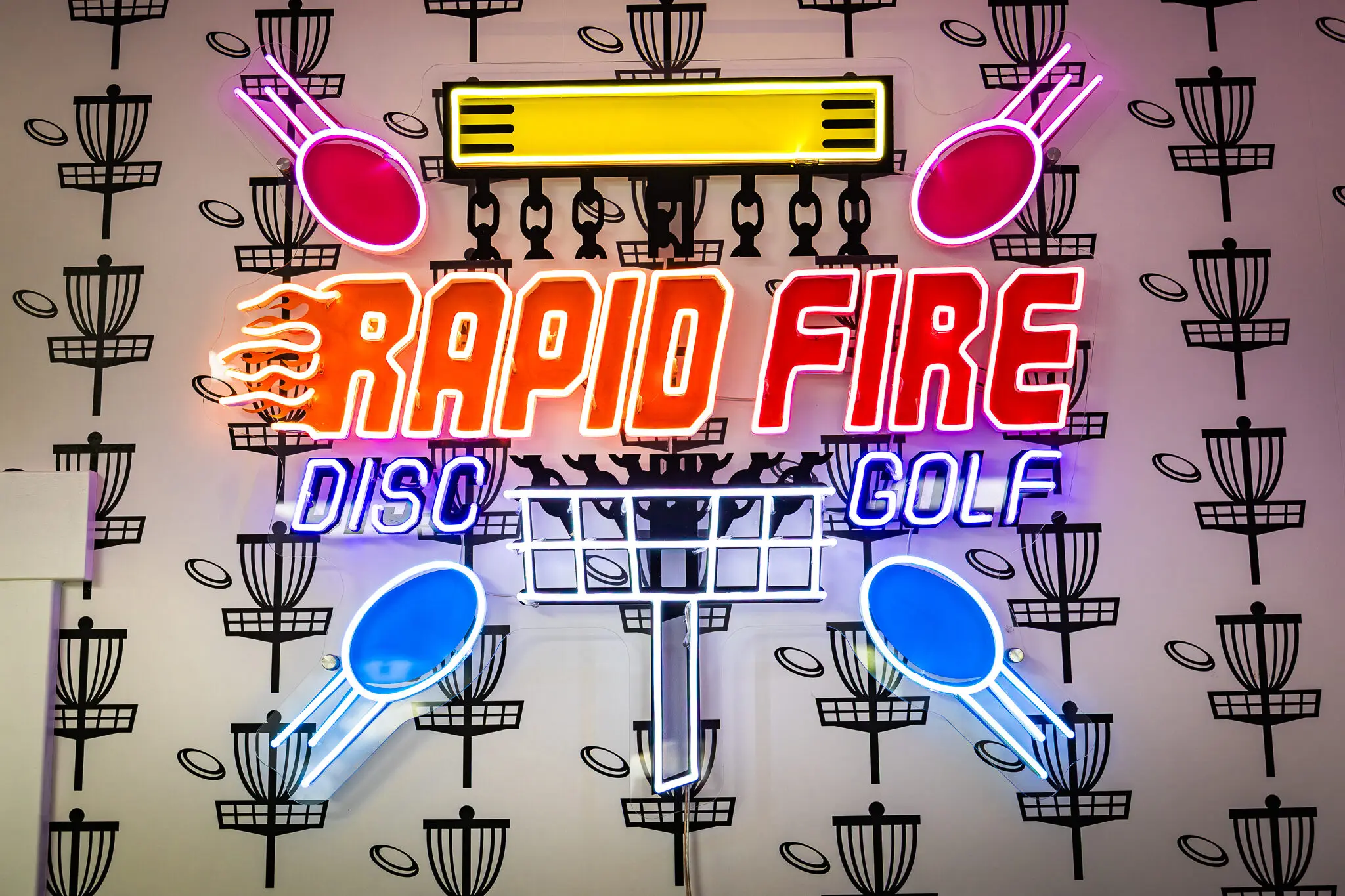 Disc golf at Rapid Fire Disc Golf